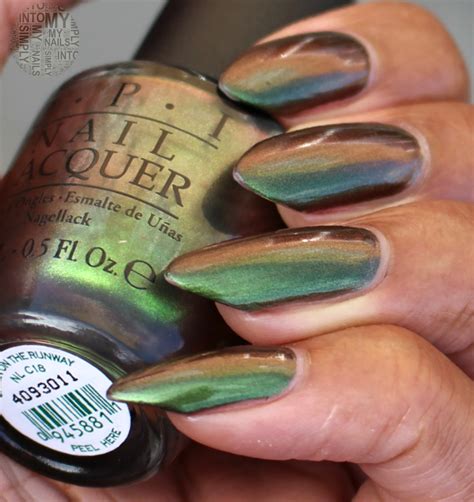 Green On The Runway By Opi Simply Into My Nails