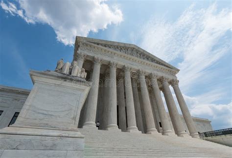 Us Supreme Court Building In Washington Dc Editorial Image Image Of