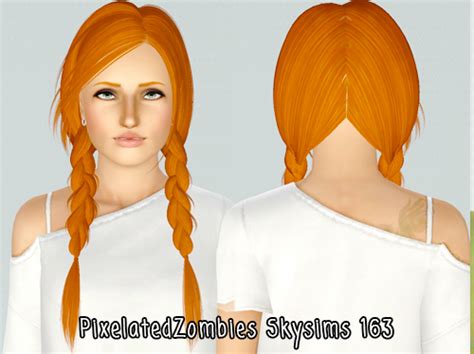 Skysims Dual Braid Hairstyle 163 Retextured The Sims 3 Catalog