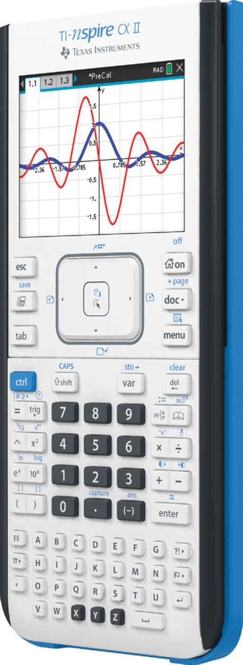 Texas Instruments Ti Nspire Cx Ii Handheld Graphing Calculator Nscx2