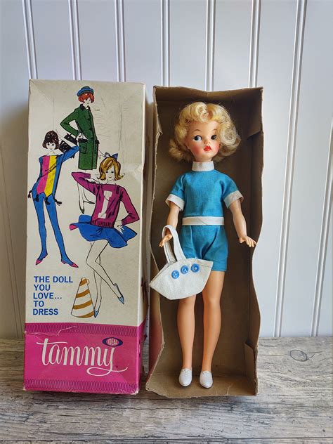 Original Tammy Doll In Box 1962 Tammy Doll With 4 Outfits Etsy Tammy Doll Dolls Vintage
