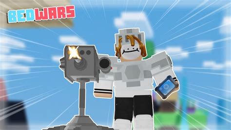 Turret Mode With Vulcan Kit Roblox Bedwars Youtube
