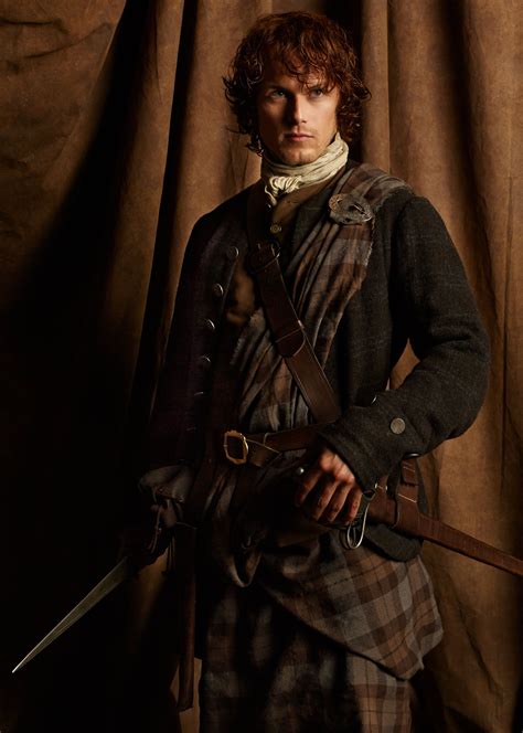 Sam Heughan As Jamie Fraser In Outlander On Starz Outlander James Fraser Outlander Jamie