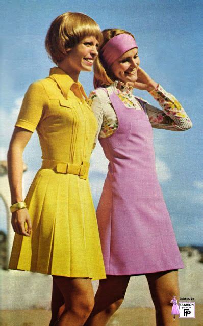 Colorful Womens Street Fashions In The Early 1970s Fashion 1970s