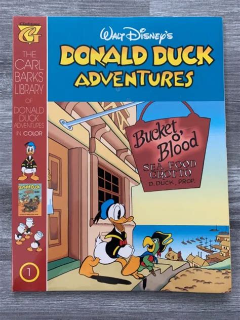 Walt Disney Donald Duck Adventures 1 Carl Barks Library Sealed Card