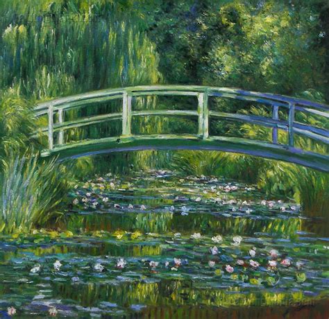 The Water Lily Pond 1899 Claude Monet By Paintingmania On Etsy