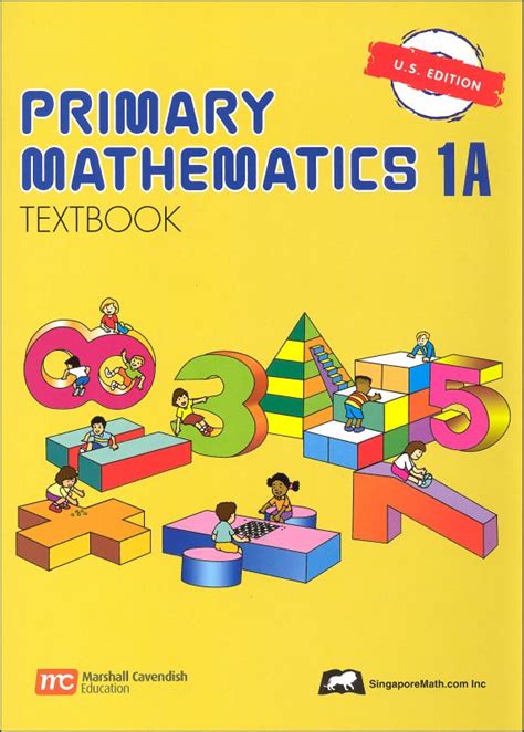 Primary Math Us 1a Textbook Marshall Cavendish 9789810184940
