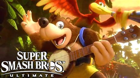 Super Smash Bros Ultimate Banjo Kazooie Reveal Trailer Youtube