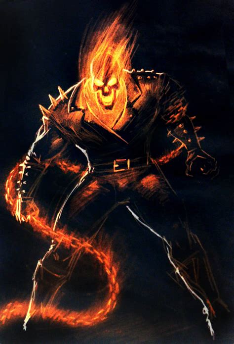 Ghost Rider Johnny Blaze By Pitbottom On Deviantart