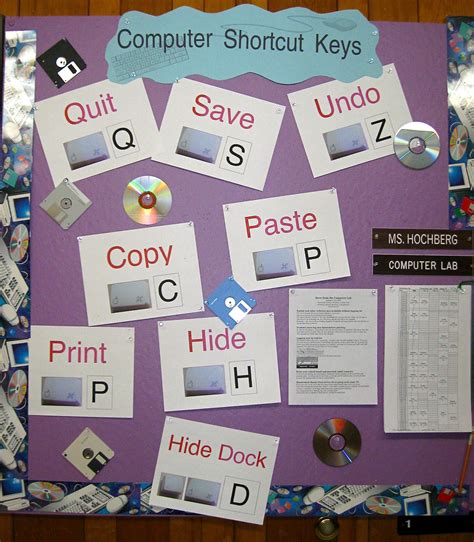 Computer Lab Bulletin Board Ideas Connecting The Bots Computer Lab