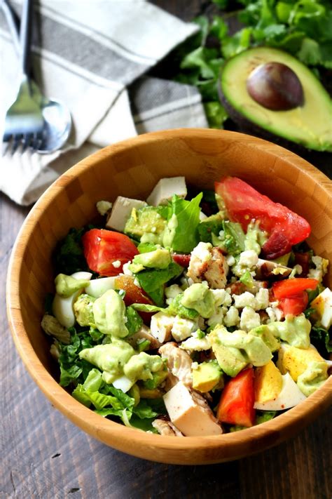 Healthy Chicken Cobb Salad Kims Cravings