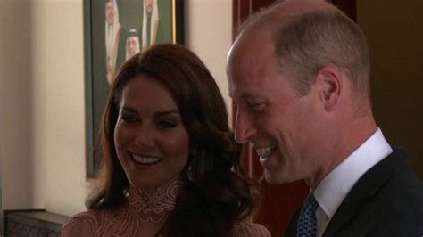 Prince William And Kate Surprise Guests At Jordan Royal Wedding Uk News Sky News