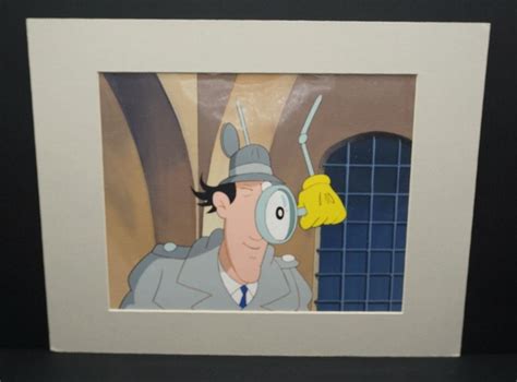 Inspector Gadget Animation Cel And Hand Painted Background 1945007817