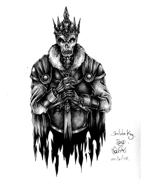 Skeleton King Joker Card Tattoo Card Tattoo King Art