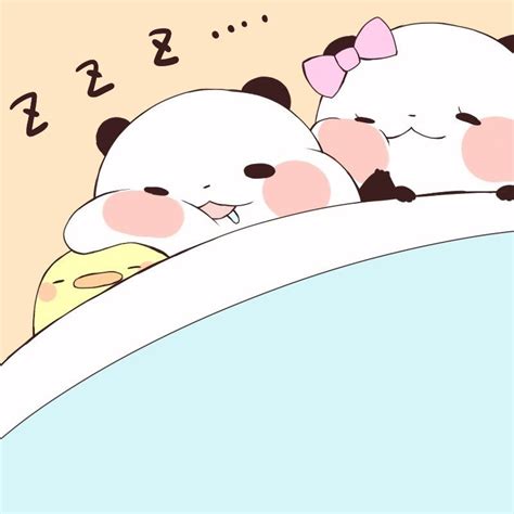 Yururin Couple Kawaii Panda Cute Panda Panda Love