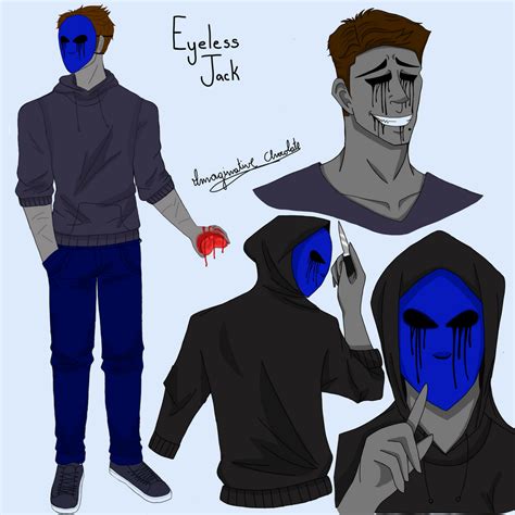 Eyeless Jack Character Ref By Imaginativechocolate On Deviantart