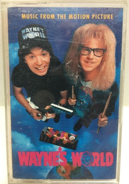 Waynes World Music From The Original Motion Picture Cassette Tape 4