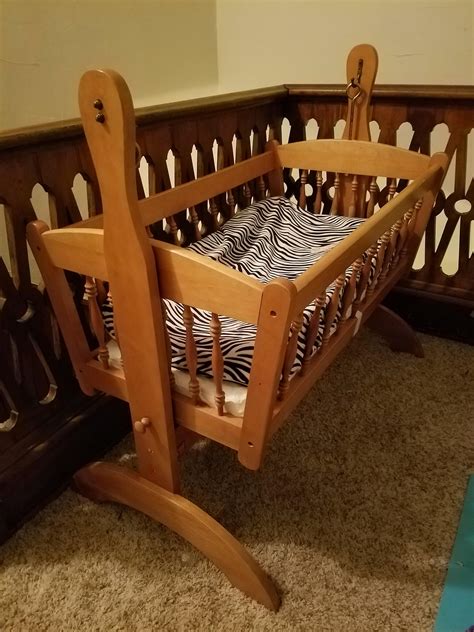 Shipping is free with $25 or with amazon prime. Vintage Wooden Baby Cradle antique appraisal | InstAppraisal