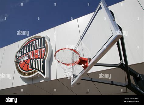 Basketball Hall Of Fame Springfield Massachusetts Stock Photo Alamy