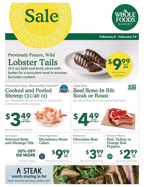 Browse even more local weekly flyers in your area today! Whole Foods Market Canada Flyers