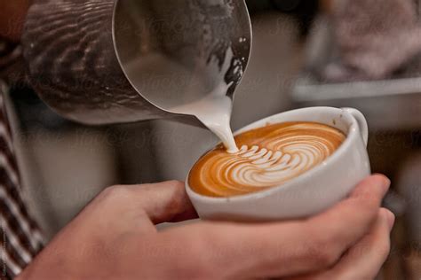 Barista Pouring Coffee Del Colaborador De Stocksy Gillian Vann Stocksy