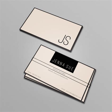 Elegant Business Card Template By Chic Templates
