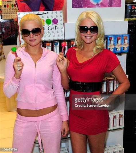 television personalities kristina shannon and twin sister karissa news photo getty images
