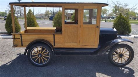 1924 Model T Ford Huckster Depot Hack Truck Woody Pickup Antique