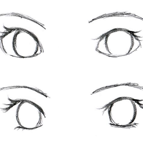 How To Draw Anime Eyes Easy For Beginners ~ How To Draw Easy Bodaswasuas