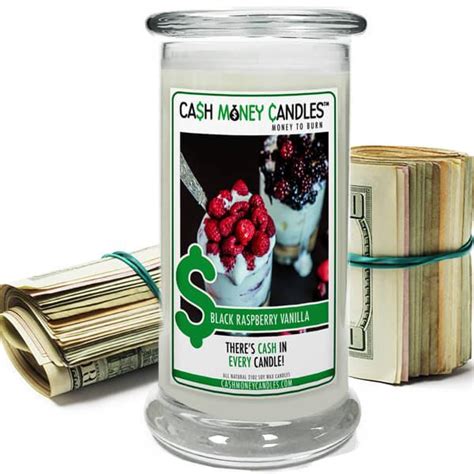 Whether you're on the go or cozy reception , enjoy the right balance of a. Black Raspberry Vanilla Cash Money Candles Made in US
