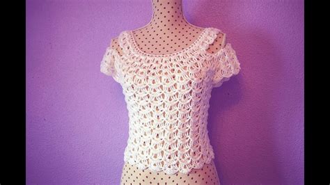 Blusa De Mujer A Crochet Muy Fácil Y Rápido Majovel Crochet Vestido