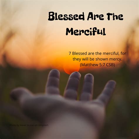 Blessed Are The Merciful Rooted Built Established