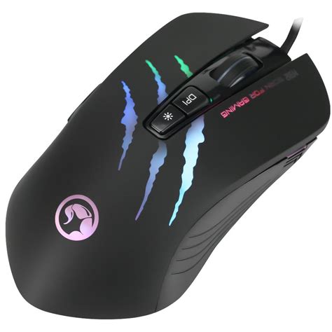 Marvo 7 Button Programmable Usb Rgb Gaming Mouse Falcon Computers