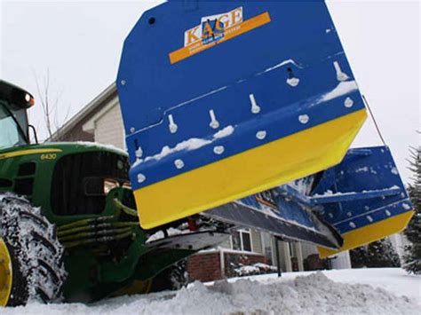 Kage Snowstorm Wheel Loader Backhoe Snow Plow System Wltlb