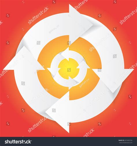 Vector Life Cycle Diagram Stock Vector Royalty Free 201605720