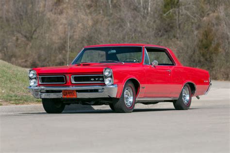 1965 Pontiac Gto 389 Tri Power 4 Speed Correct Colors Sold New In