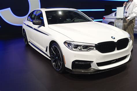 2017 New York Auto Show Bmw 540i Wearing M Performance Parts