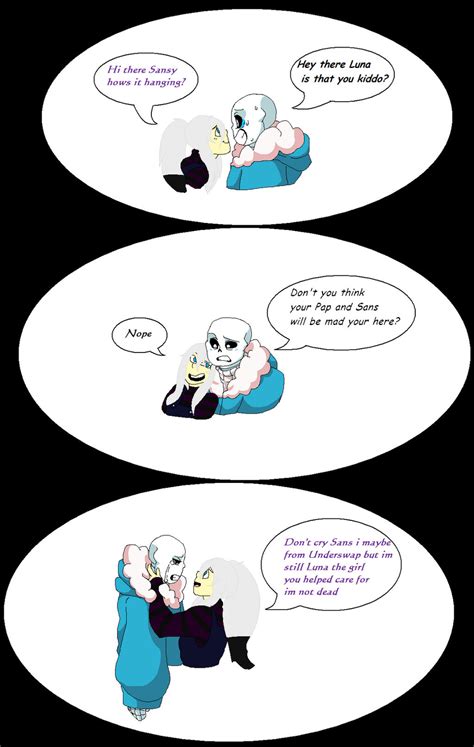 Undertale Sans Meets Underswap Luna By Sprabary On Deviantart