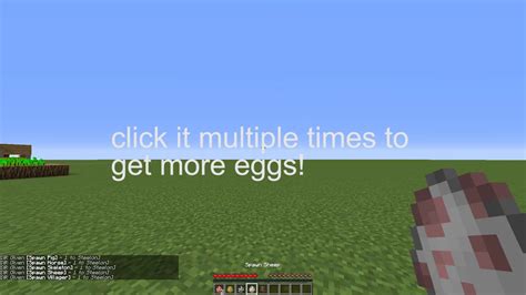 You can also use the following method to obtain the if you do this command /give @p spawn_egg 1 85 you will get a spawn egg that will spawn the big explodeing fireball. How to get spawn eggs in Minecraft Survival! - YouTube