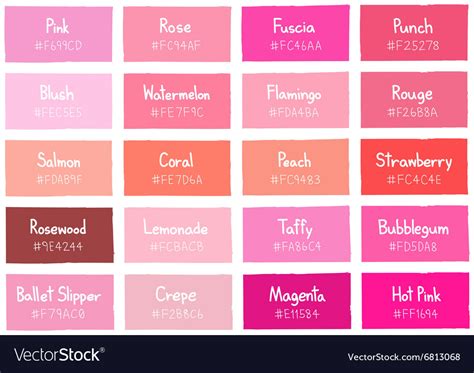 Pink Tone Color Shade Background With Code Vector Image