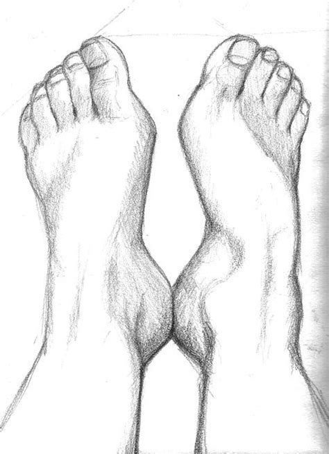 Saara Kartimo My Feet Pencil Drawing Hamk Crafts And Recreation