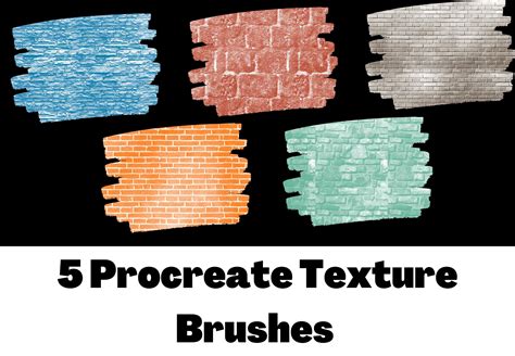 Procreate Textures Brushes Bricks Walls Graphic By Offtza Designs