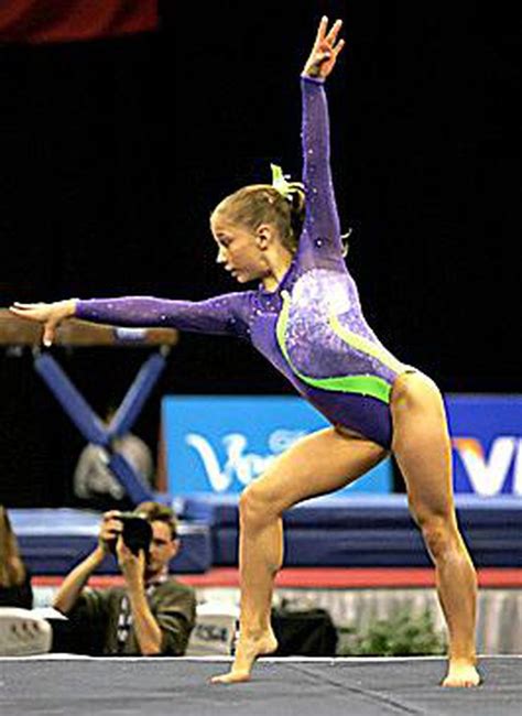 Shawn Johnson Photo Gallery Shawn Johnson Gymnastics Poses Gymnastics