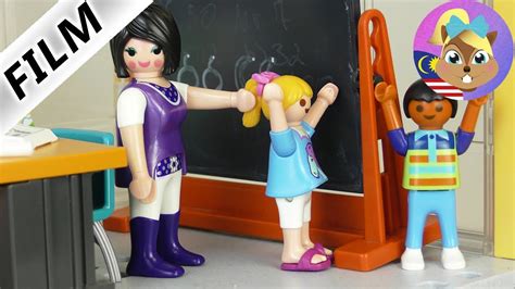 Filem playmobil siapa terakhir berhenti makan warna sendiri menang challenge! Filem Playmobil | Cikgu dah melampau! Boleh ke Hannah ...