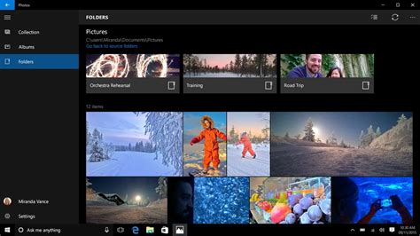 Fotogalerie Windows 10