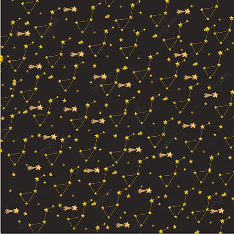 Space Stars Colored Seamless Vector Pattern Background Space Pattern Outer Space Pattern