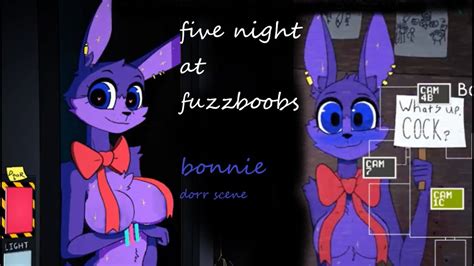 Five Nights At Fuzzboobs Bonnie Door Scenes Youtube