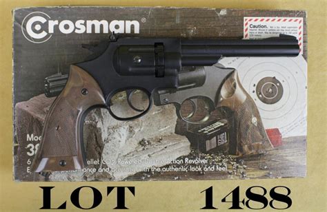Crosman Model 38t177 Da Pellet Revolver 177 Cal 6 Barrel Mat