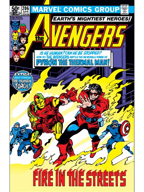 Classic Year One Marvel Comics On Twitter Avengers 206 Cover Dated April 1981