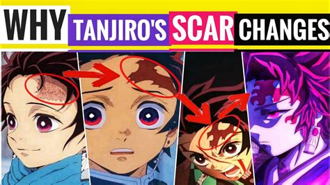 Why Does Tanjiro’s Scar Changes And What Does It Mean In Hindi - YouTube